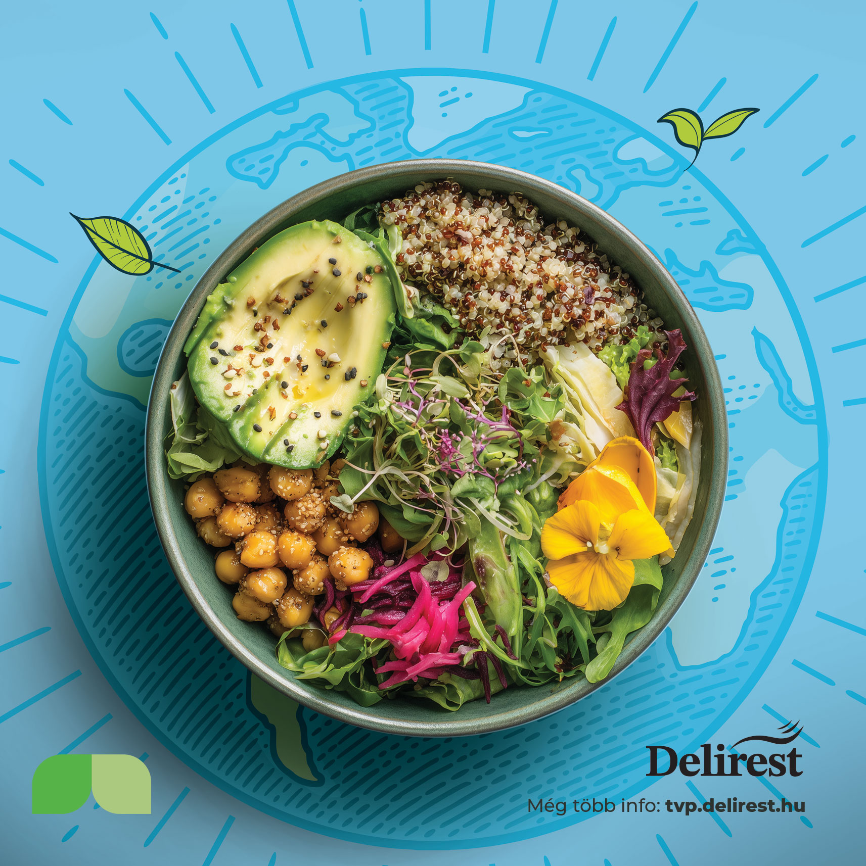 Fenntartható táplálkozás a Delirest Tudatos Választás programjában